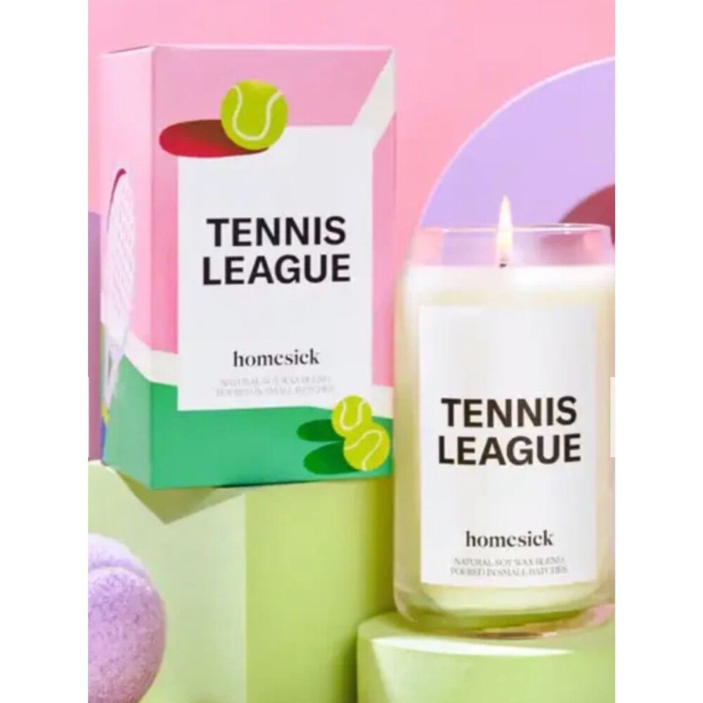 Homesick Tennis League Scented Candle
